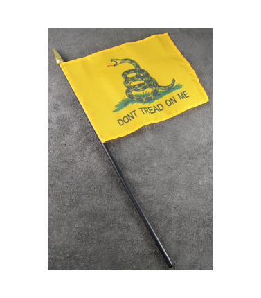 Gadsden 4"" x 6"" Flag