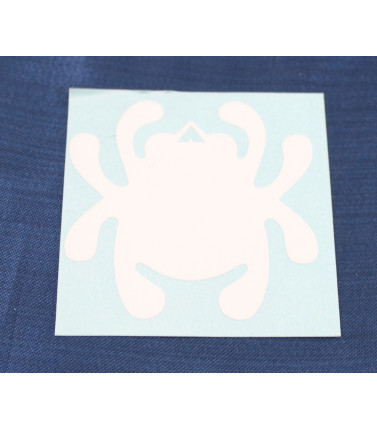 Spyderco Bug Decal White