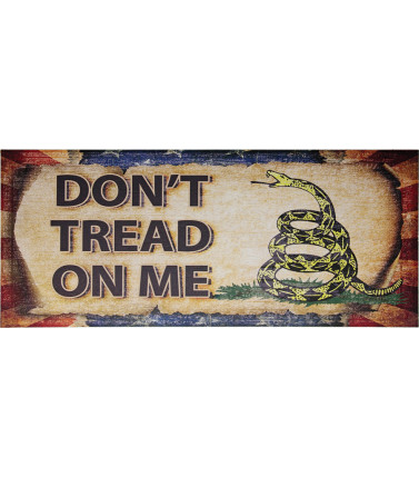 Don't Tread on Me Wood Sign