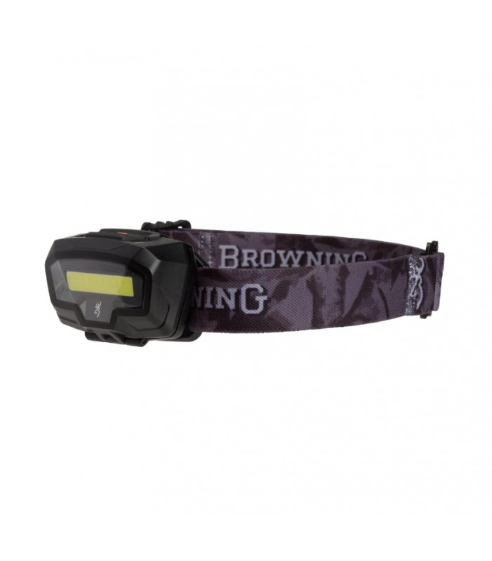 Browning Night Gig Elite Rechargeable Headlamp - Spot & Flood Beam With Green Light
