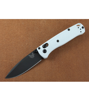 Mini Bugout White Blk Blade