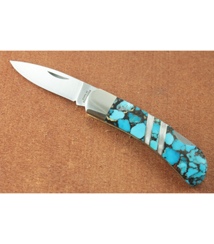 Santa Fe Stoneworks Jewelry Collection Steak Knives, Turquoise, Set of –  The Barrington Garage