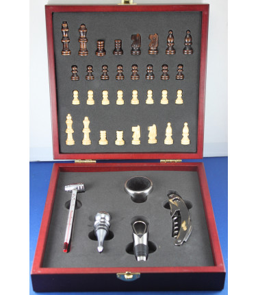 Wine Tools and Chess Set