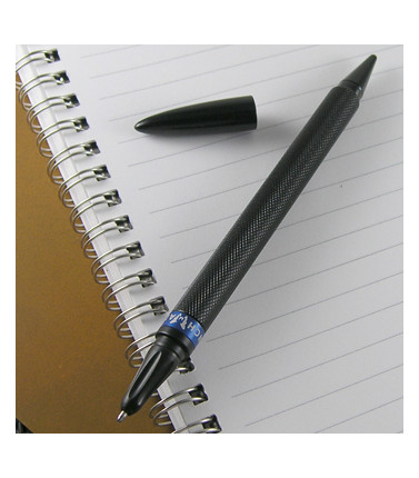 Pen Matte Black Body Blue Ink