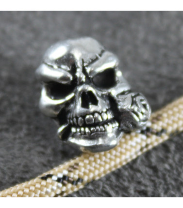 Rose Skull Bead