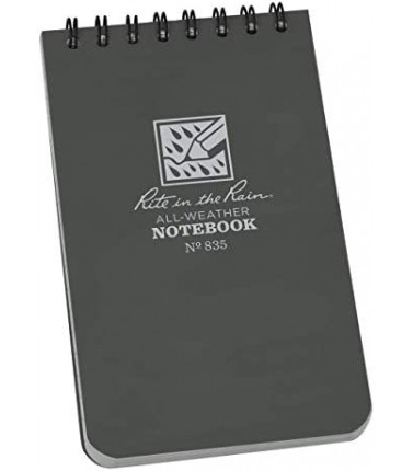 All-Weather Notebook Gry 3x5