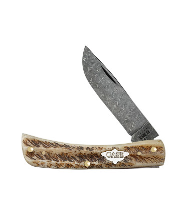 Vintage Bone Damascus Sod...