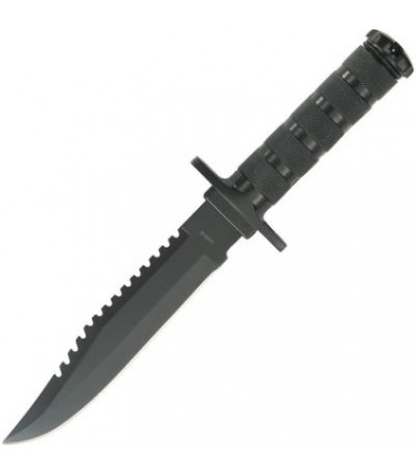Survival Knife Black
