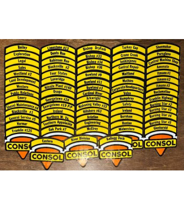 Consol Coal Reflective...