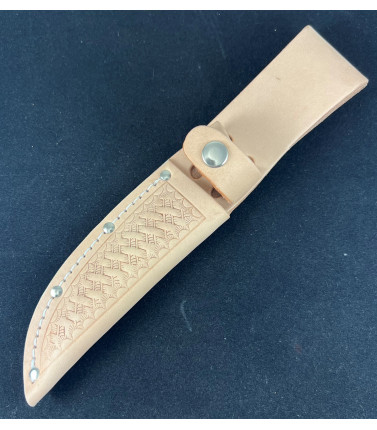 Leather Sheath Fixed Blade...
