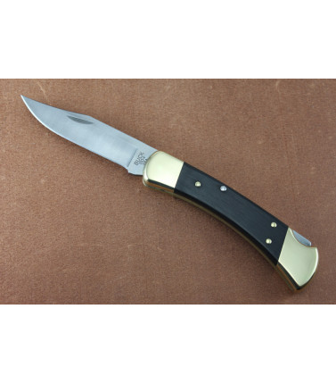 Buck Folding Hunter Ebony