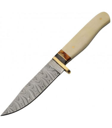 Hunter Autumn Bone - Damascus