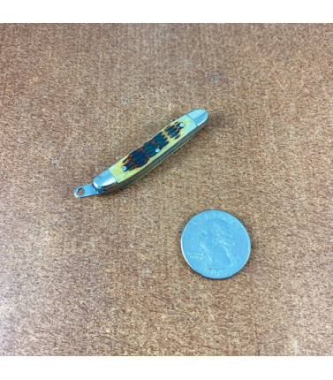 Mini Muskrat Amber Jig Bone