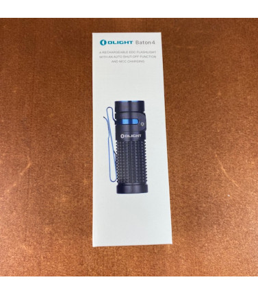 Baton 4 Rechargeable Black...