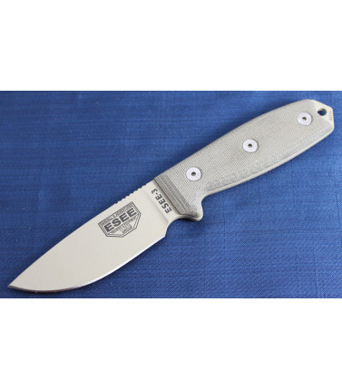 ESEE 3 Desert Tan Plain Edge