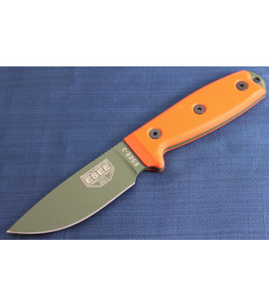 ESEE 3 PE OD Grn Orange G-10