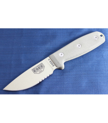 ESEE 3S Desert Tan handle