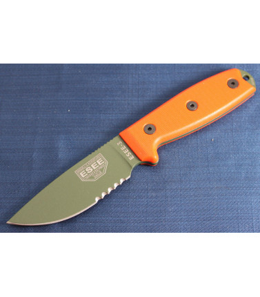 ESEE-3 SM OD Grn Orange G-10