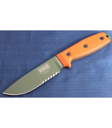 ESEE-4 S OD Grn Orange G-10