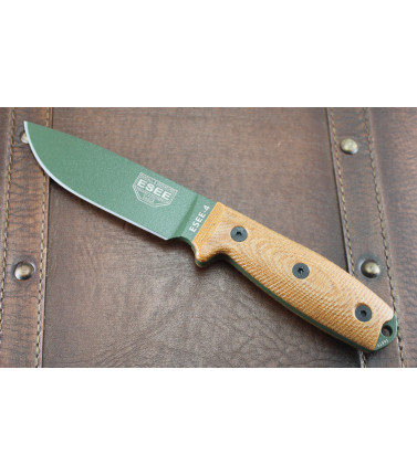 ESEE-4 PE OD Blade Nat Mic Han