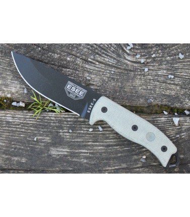 ESEE-5 - Black Plain Edge...