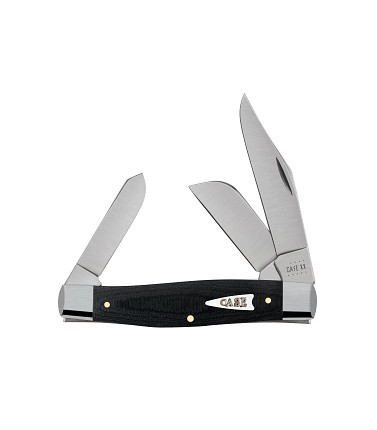 Large Stockman Black Micarta