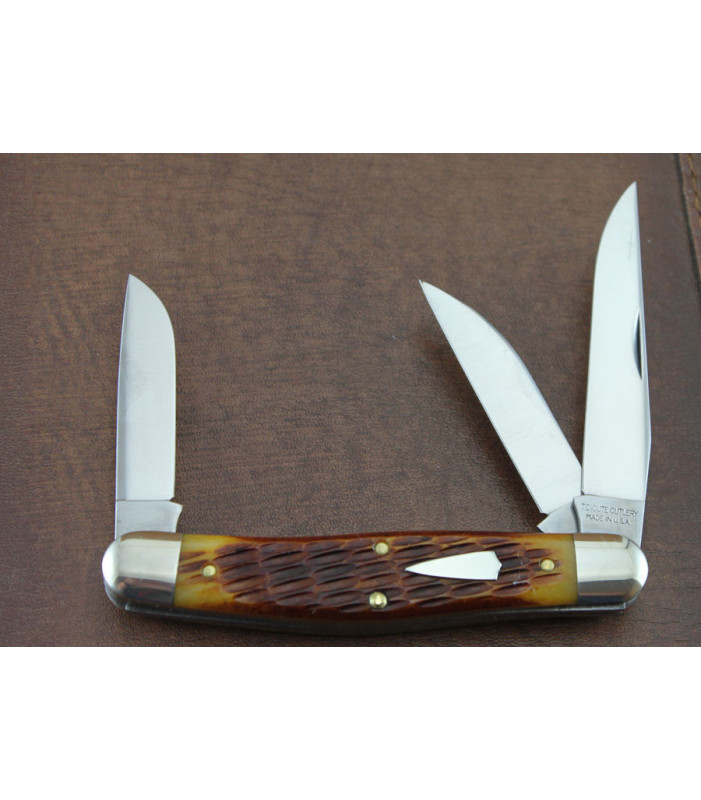 Stockman Jigged Brown Bone