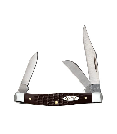 Case Brown Small Stockman