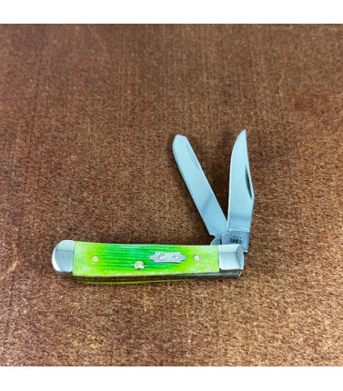 Tiny Trapper Lime Green Bone