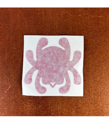 Spyderco Bug Decal Red