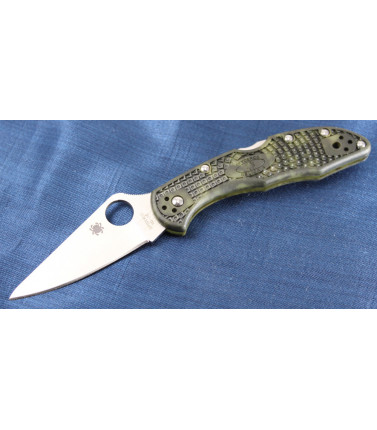 Delica Flat Grind Zome Green