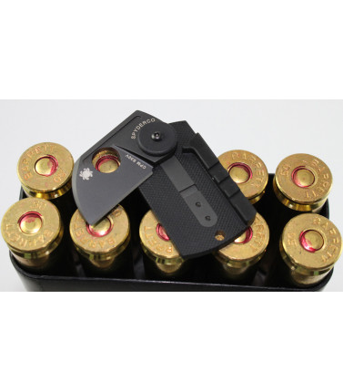 Dog Tag Folder CF Black PE