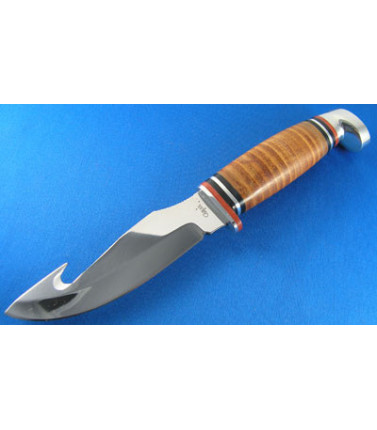 Leather Hunter with Gut Hook