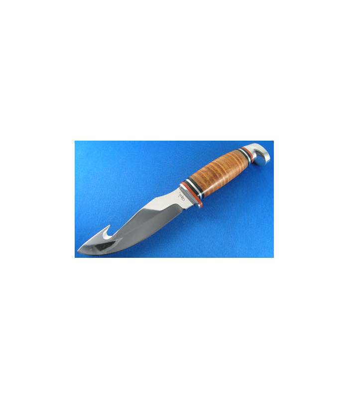 Leather Hunter with Gut Hook