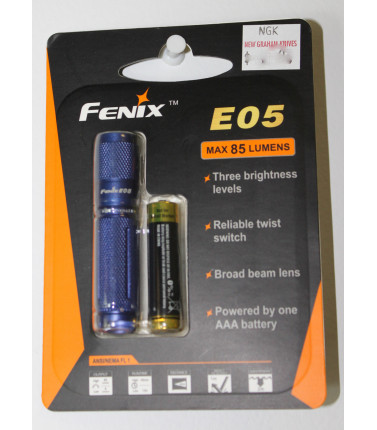 E05-E2 BLUE 85 Lumens
