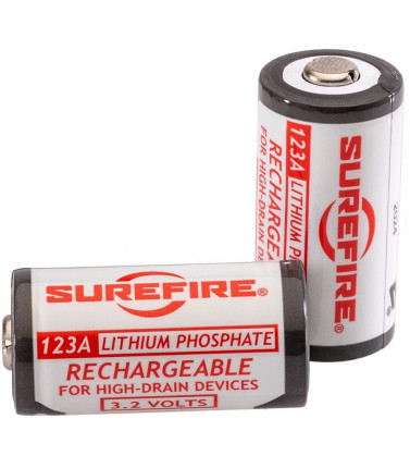 Surefire Li Fe Phos 123A Rech
