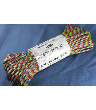 550 Paracord Dark Stripes