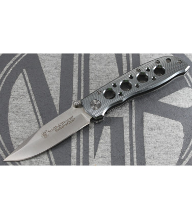 S&W XO Folder Silver PE