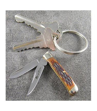 Miniature Trapper Amber Bone