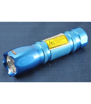 CSI Flashlight and Laser BLUE