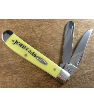 Mini Trapper Yellow John 3:16