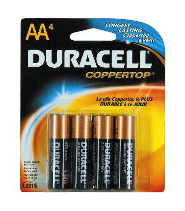 Duracel AA Batteries 4pk