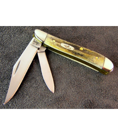 Case Peanut Burnt Stag