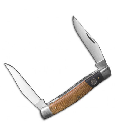 Muskrat Tan/Black Micarta