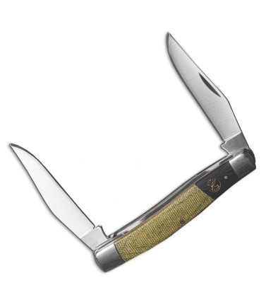 Muskrat Green/Black Micarta