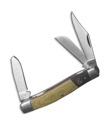 Stockman Green/Black Micarta