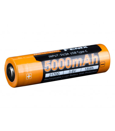 21700 USB Rechargable 5000mAh