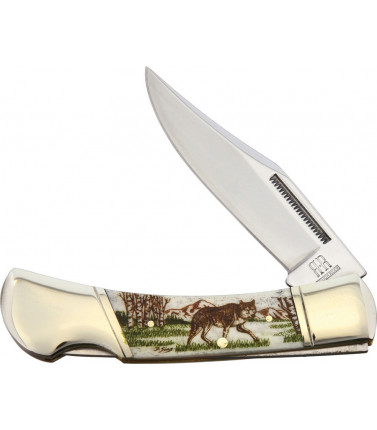 Lockback Wolf Artwork