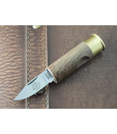 Shotgun Shell Knife Walnut