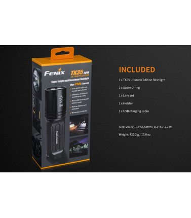 TK72R Rechargeable 9000 Lumens